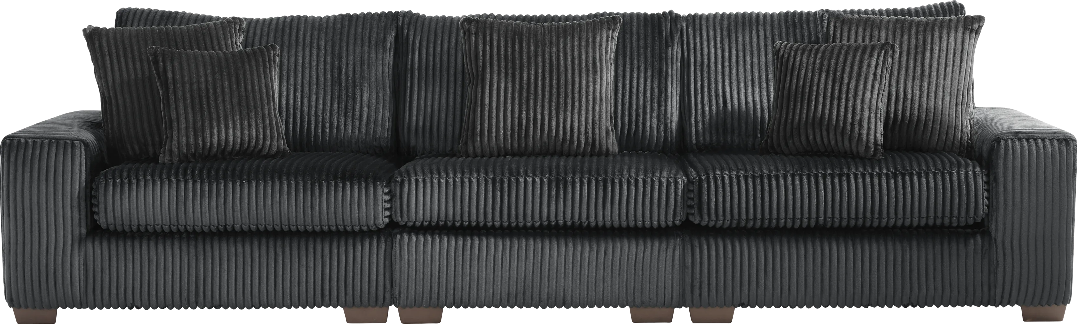 Lexford Park Black Sofa - Thumbnail - Image 1