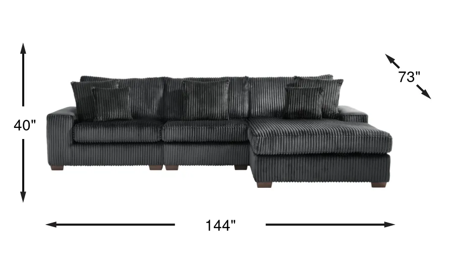 Dimension Image. Please refer to the Dimension Tab on this page for dimension details.