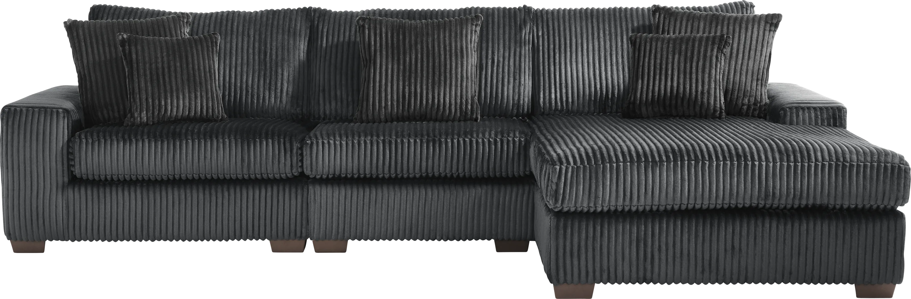 Lexford Park Black 3 Pc Sectional - Thumbnail - Image 1