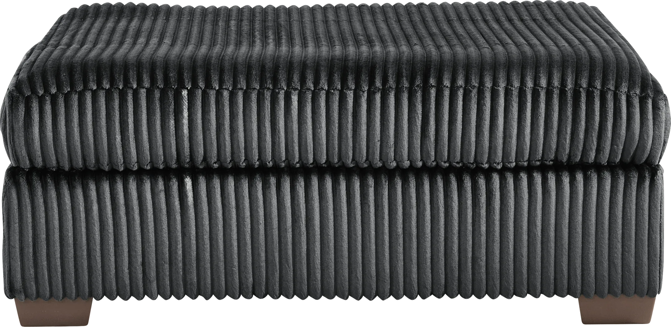 Lexford Park Black Cocktail Ottoman - Image 2