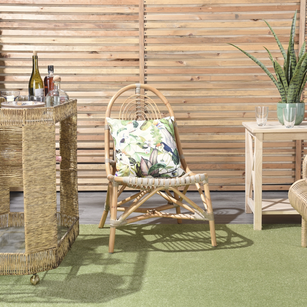 Lhoris Green Indoor/Outdoor Accent Pillow - Thumbnail - Image 3