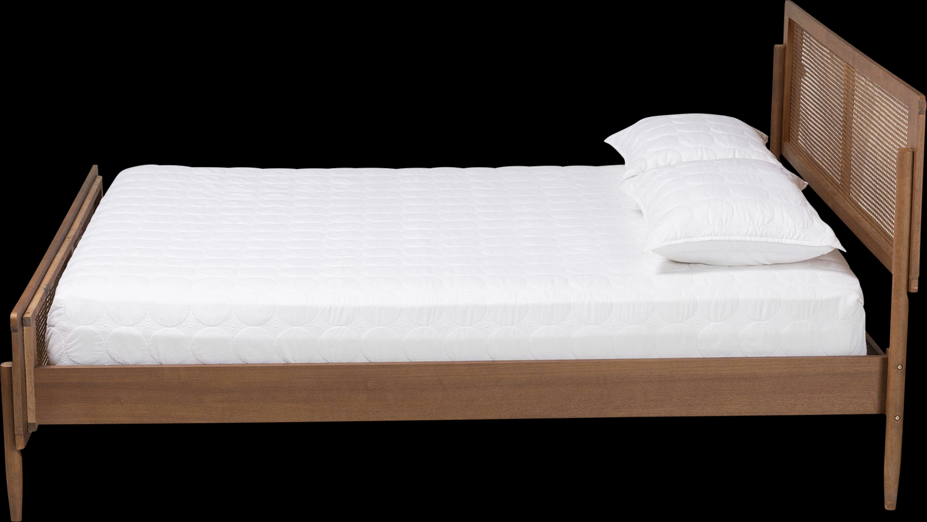 Liahona Brown Queen Platform Bed - Thumbnail - Image 4