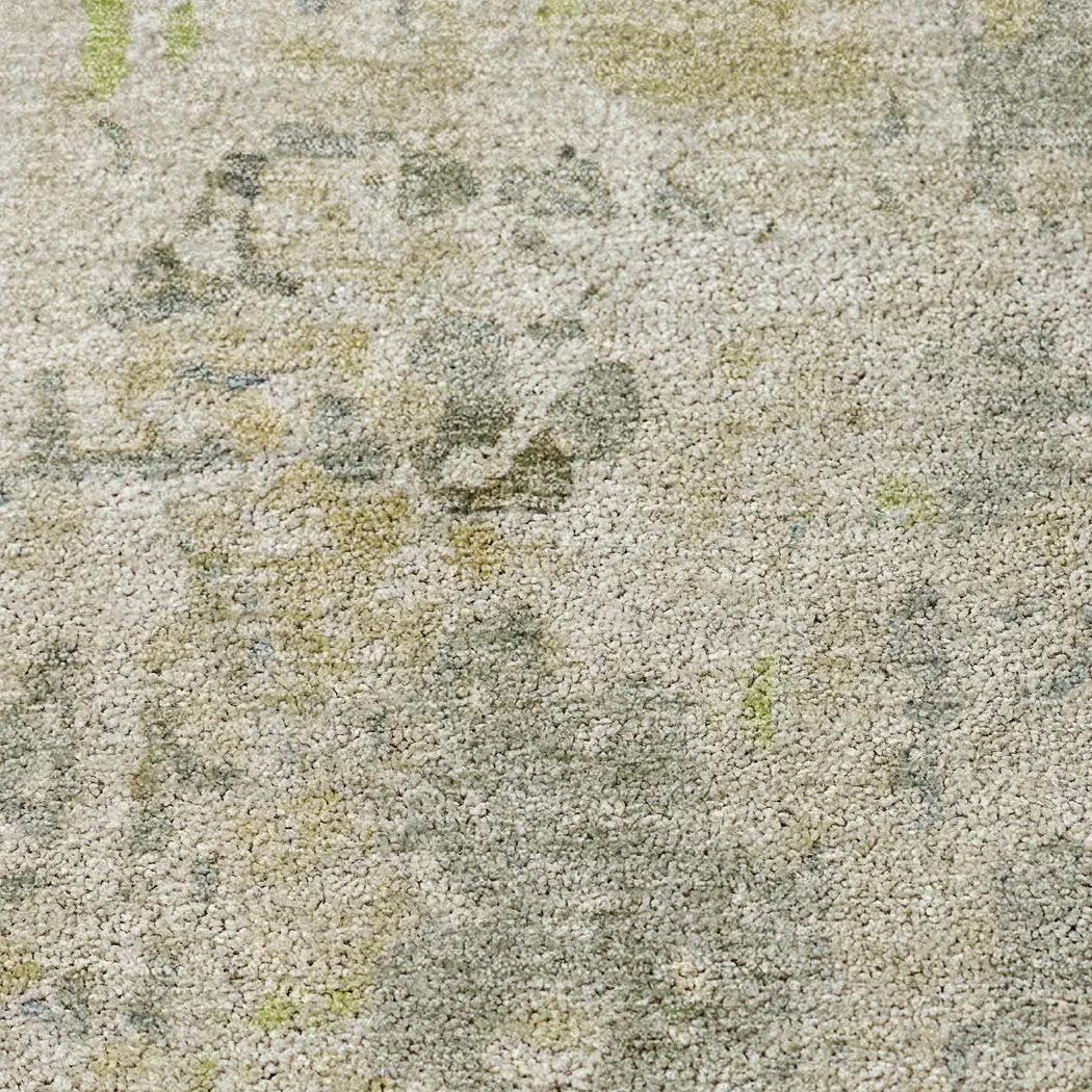 Liayah Sage 8' Round Machine Washable Rug - Thumbnail - Image 3