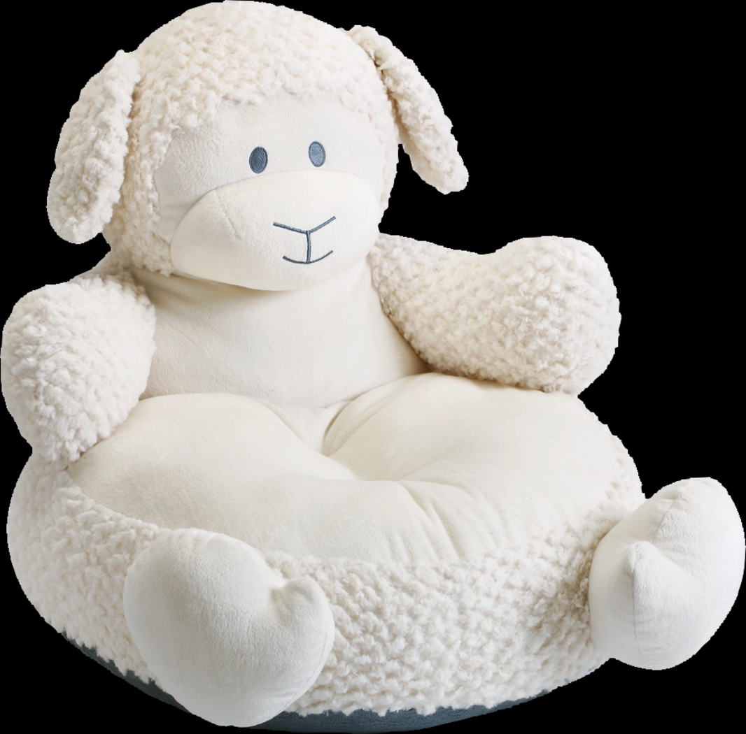 Libby Lamb Ivory Toddler Chair - Thumbnail - Image 1