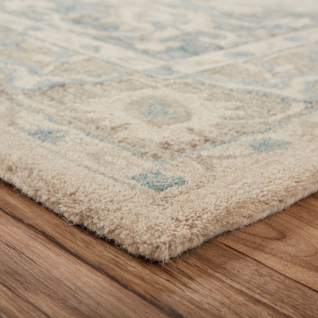 Libena Teal 7'9 x 9'9 Rug - Thumbnail - Image 4