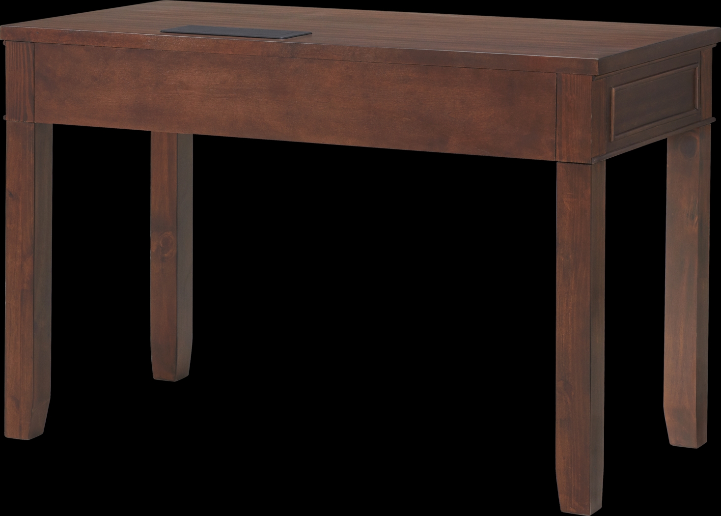 Lidemann Brown Desk with Fingerprint Lock - Thumbnail - Image 2