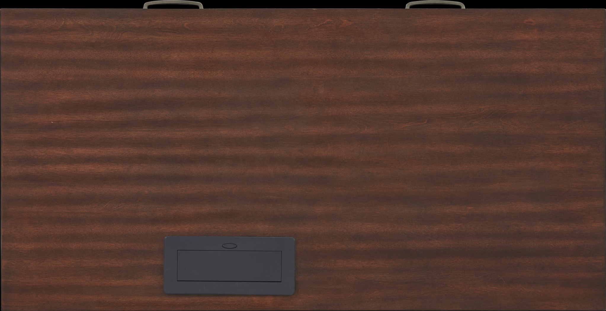 Lidemann Brown Desk with Fingerprint Lock - Thumbnail - Image 3