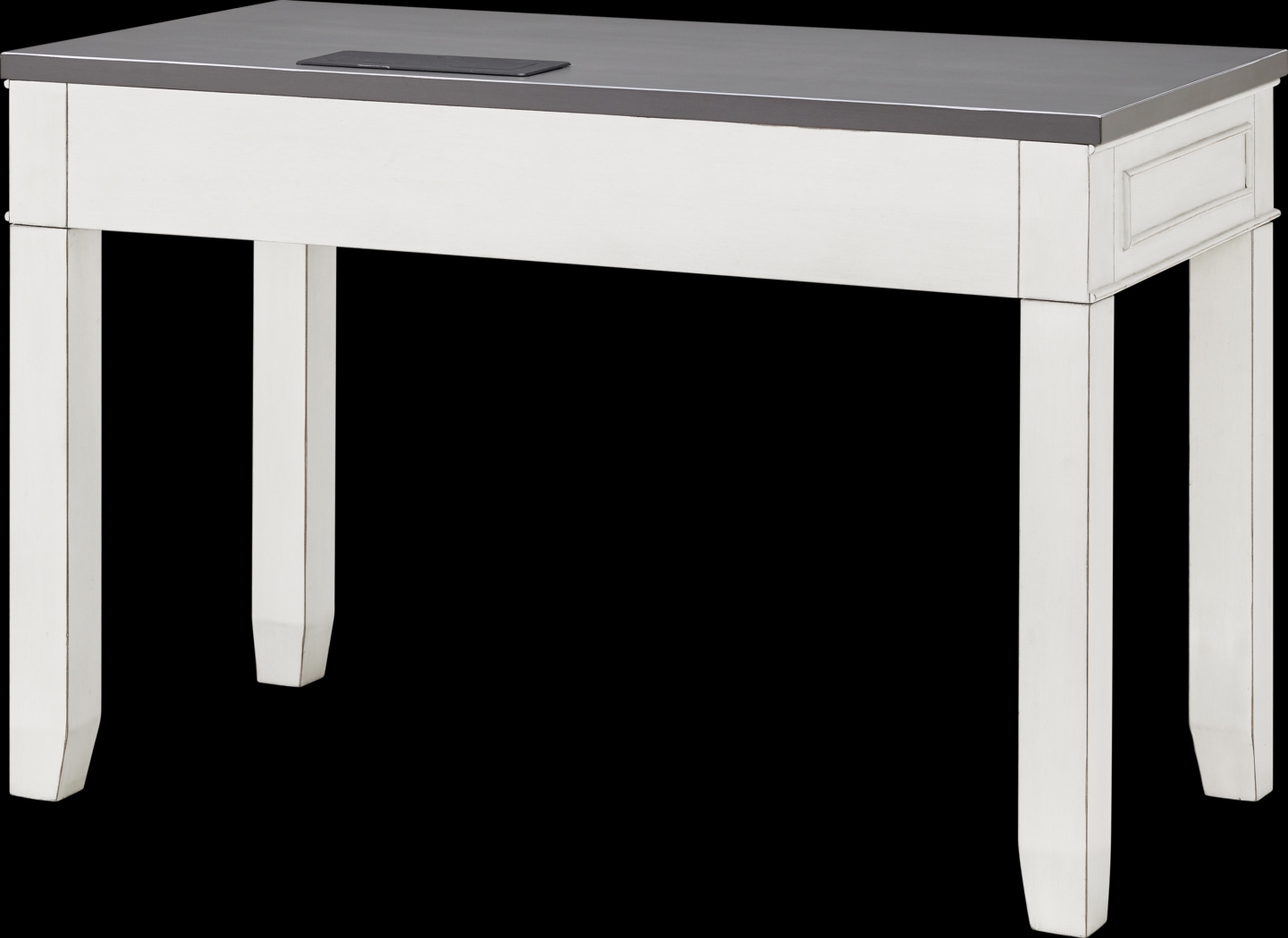 Lidemann White Desk with Fingerprint Lock - Thumbnail - Image 3