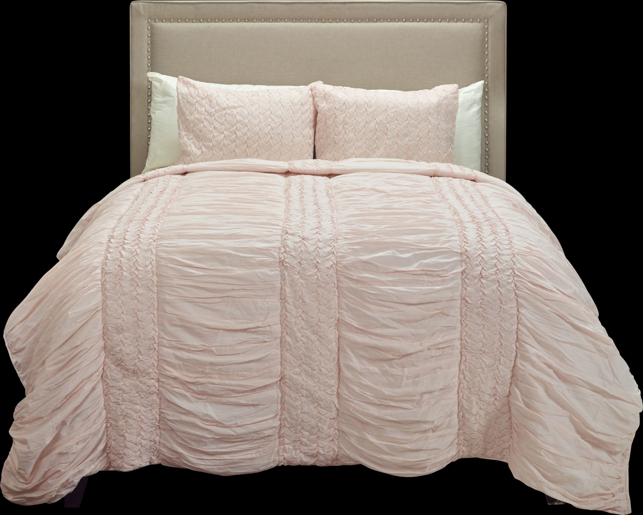 Lidiya Pink King Quilt - Thumbnail - Image 2