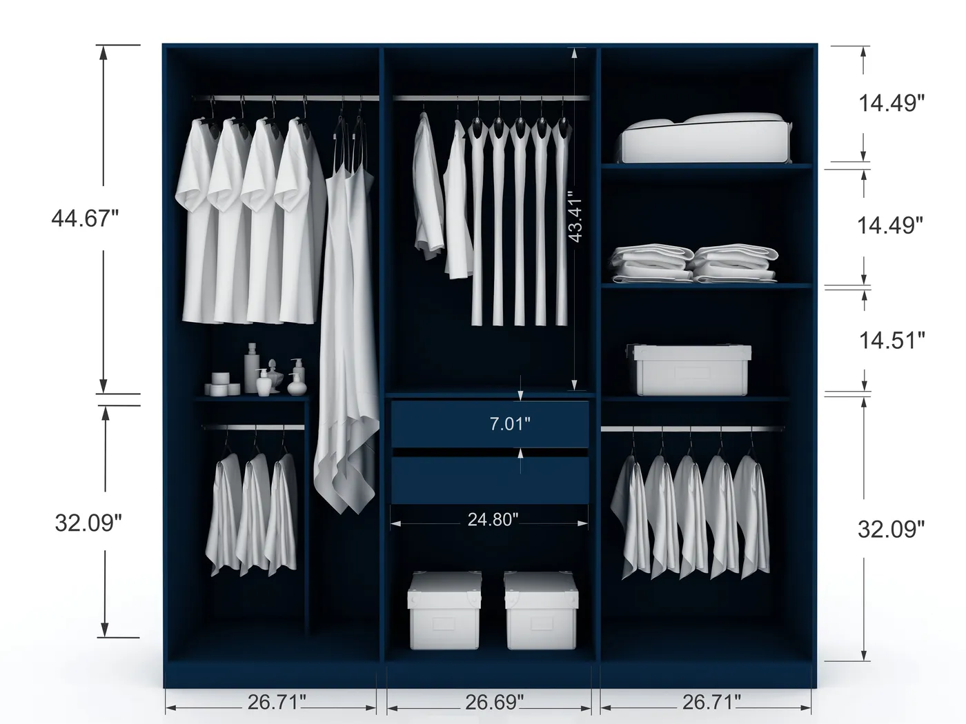 Lifehive Blue Storage Cabinet - Thumbnail - Image 14