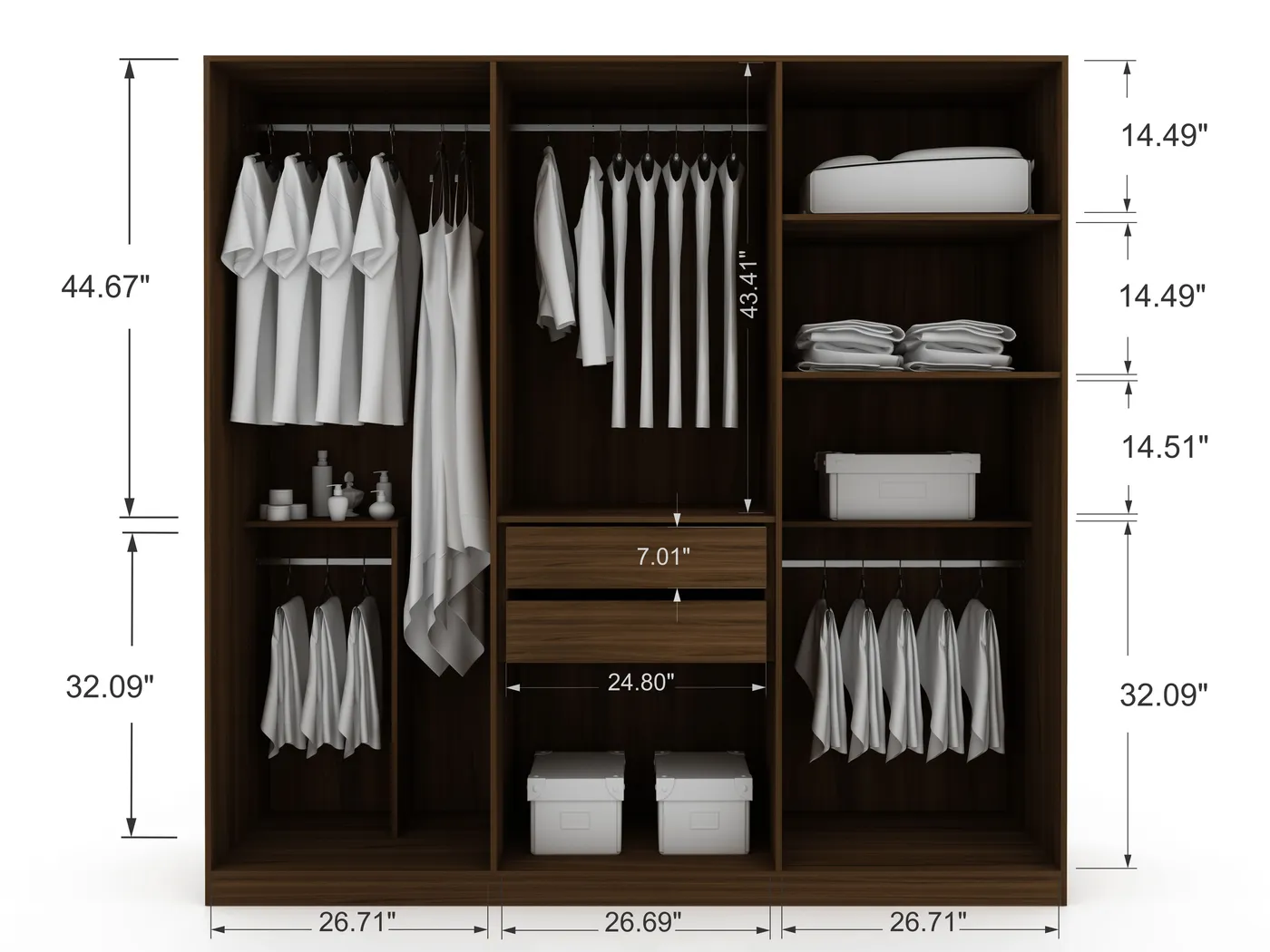 Lifehive Brown Storage Cabinet - Thumbnail - Image 6