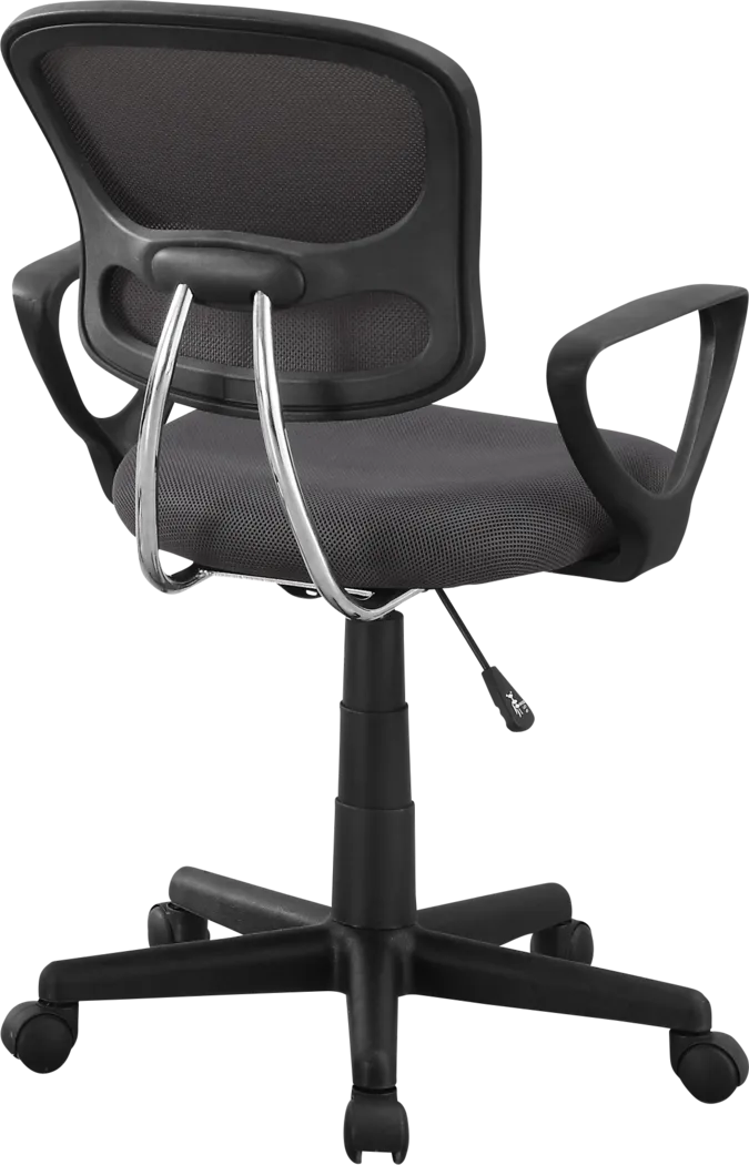 Lifetechs Dark Gray Office Chair - Thumbnail - Image 3