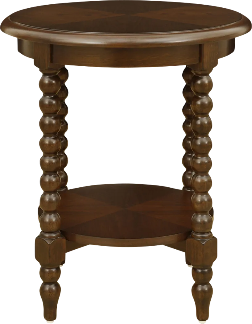 Lifewooden Brown End Table - Thumbnail - Image 4