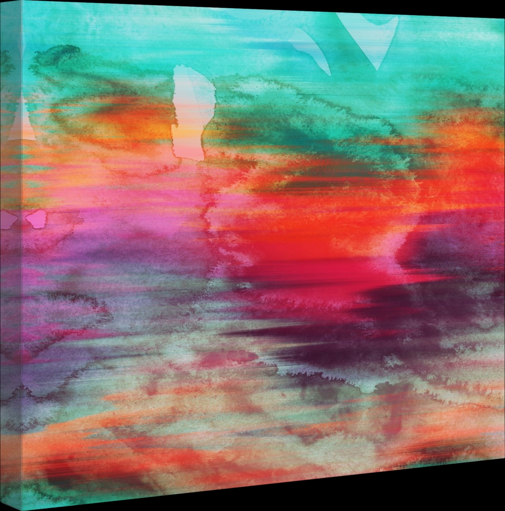 Lights Of Dawn Red Artwork - Thumbnail - Image 2