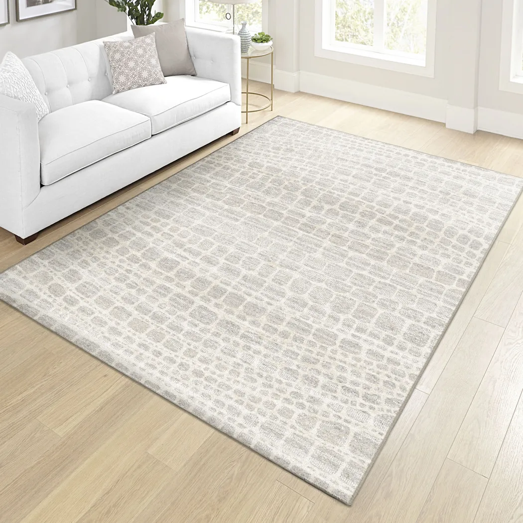 Liina Gray 5'3 x 7'6 Rug - Thumbnail - Image 2