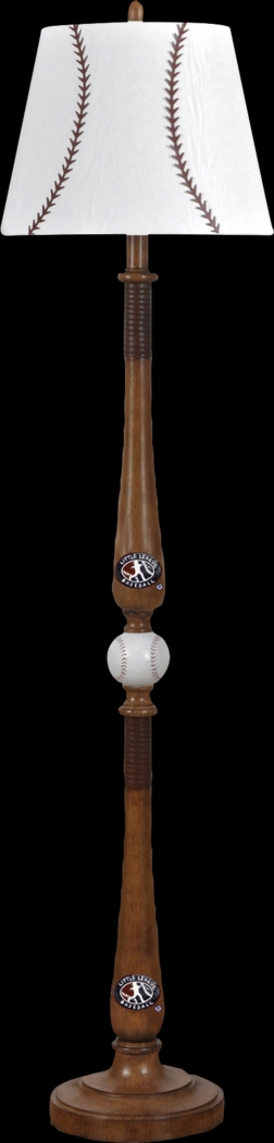 Kids Lil' League Brown Floor Lamp - Thumbnail - Image 1