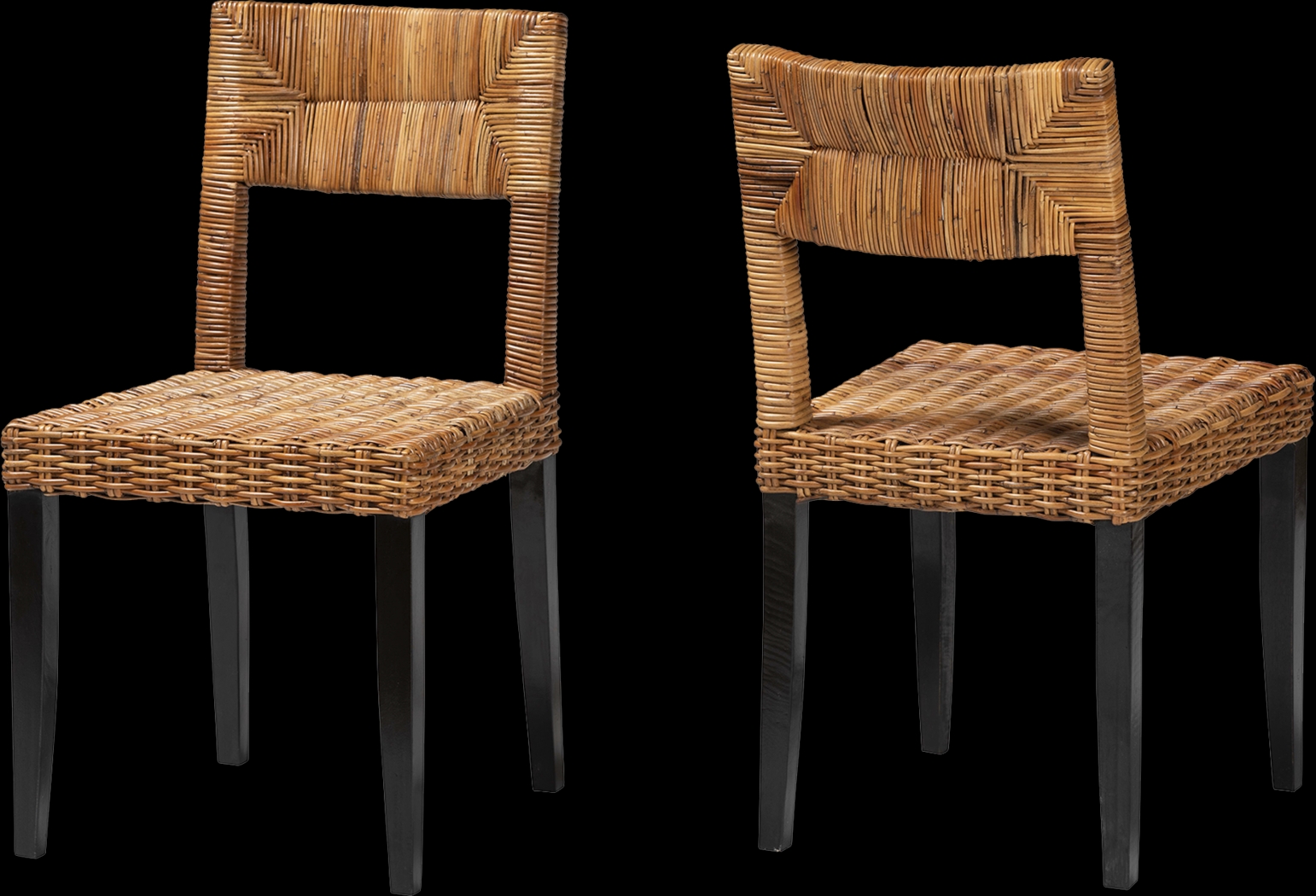 Lilacwood Brown Side Chair, Set of 2 - Thumbnail - Image 1