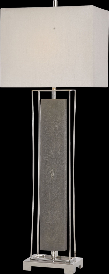 Lilian Lane Gray Lamp - Thumbnail - Image 2