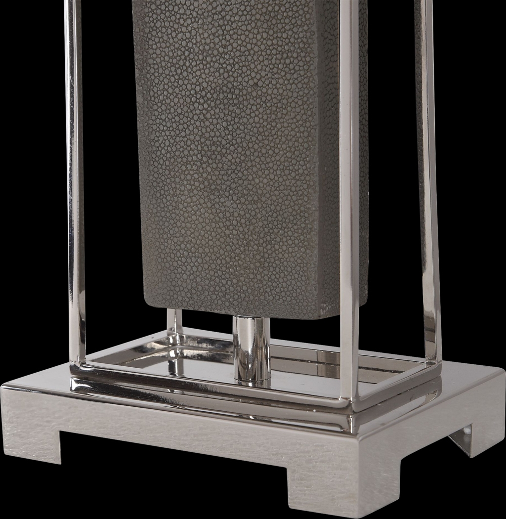 Lilian Lane Gray Lamp - Thumbnail - Image 4