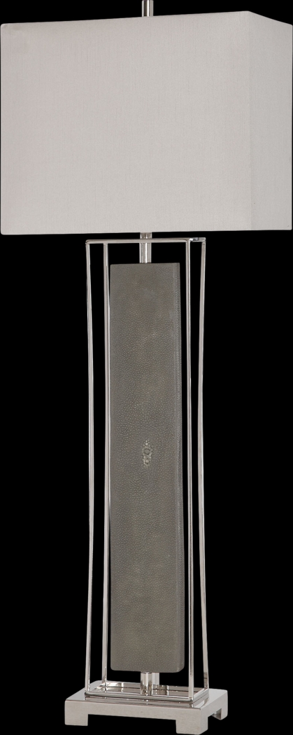 Lilian Lane Gray Lamp - Thumbnail - Image 1