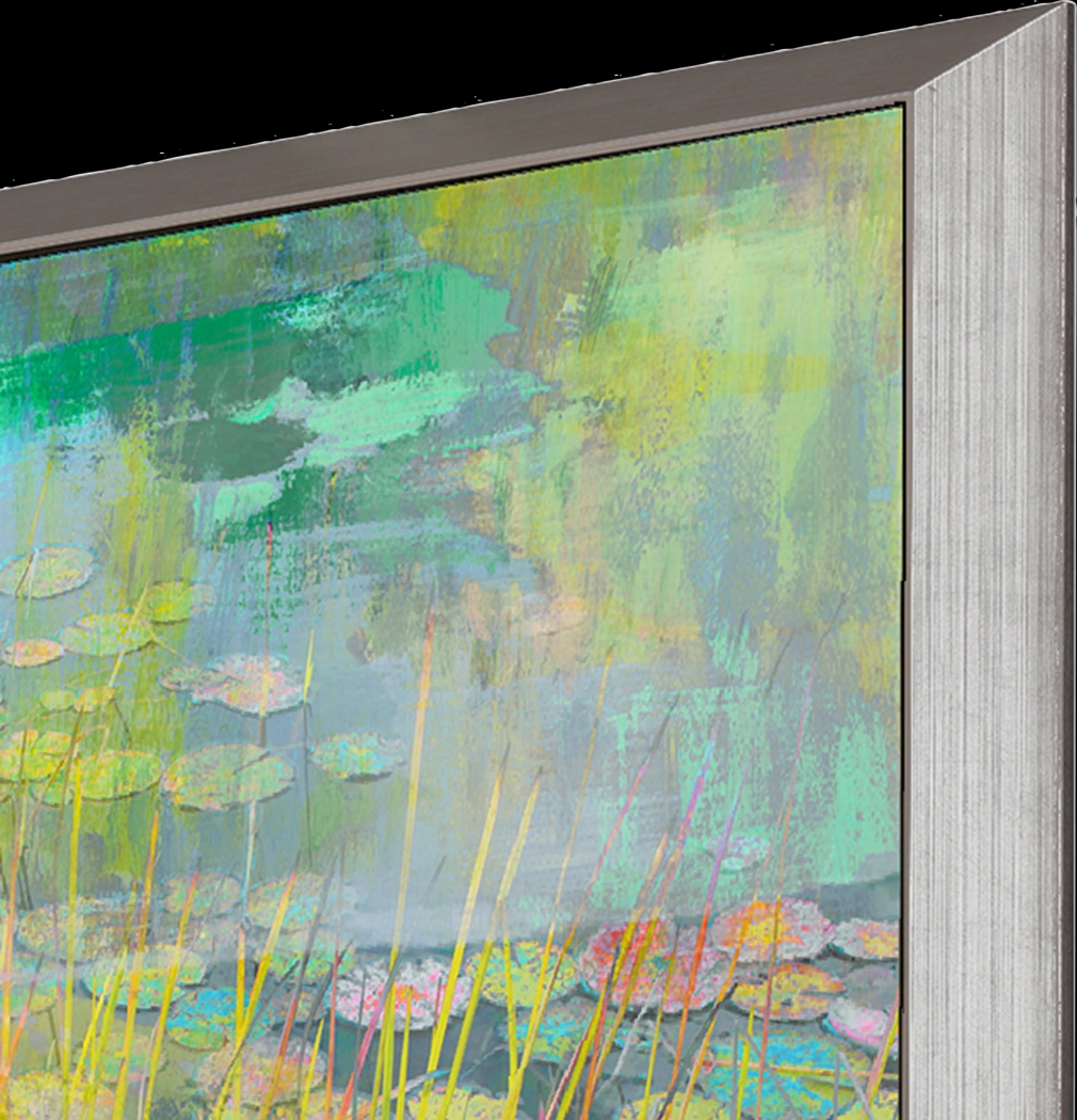 Lilies Look II Blue Framed Artwork - Thumbnail - Image 4