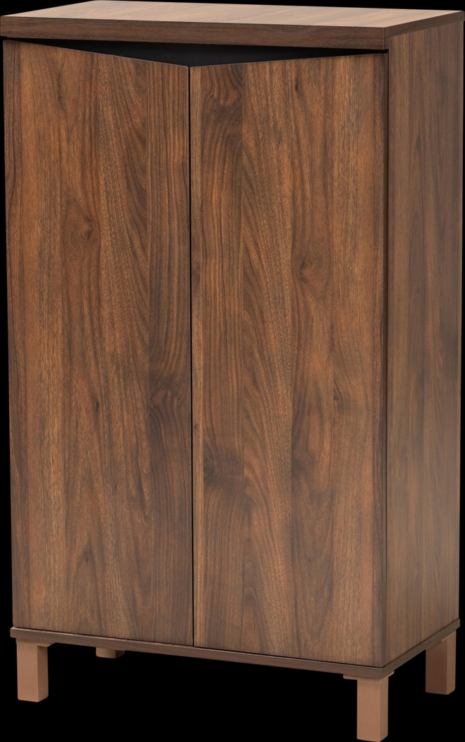 Lilligard Brown Shoe Storage Cabinet - Thumbnail - Image 1