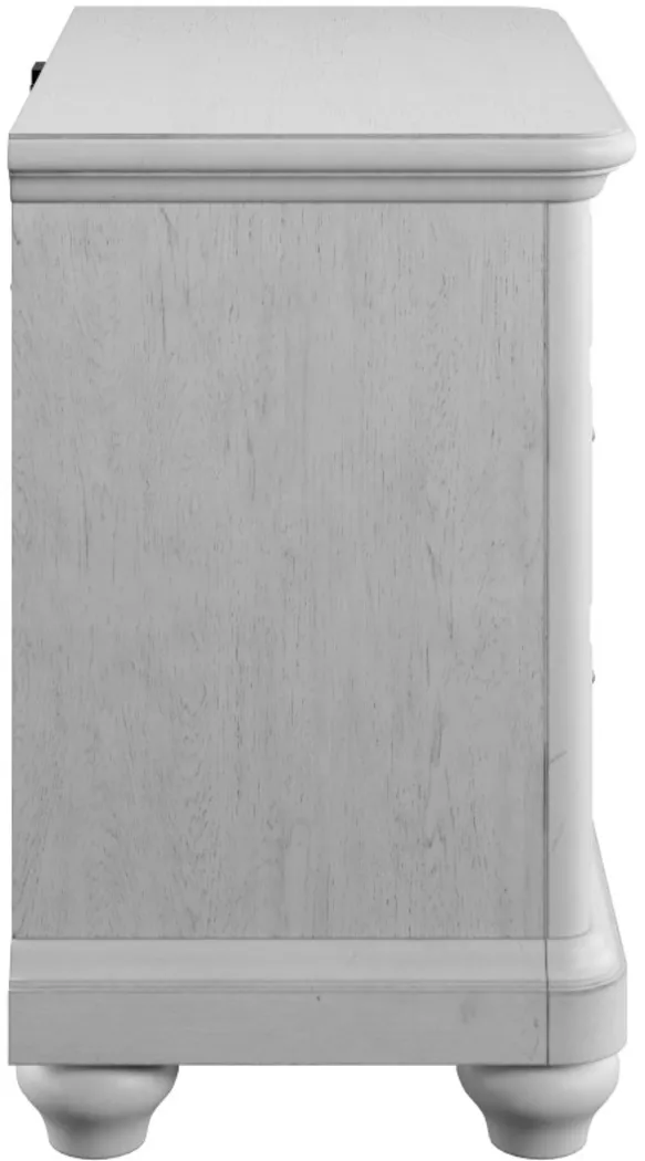 Lilloet Gray Nightstand - Thumbnail - Image 2