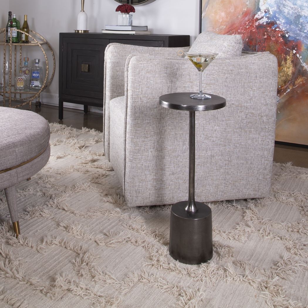 Lilnez Silver Accent Table - Thumbnail - Image 2