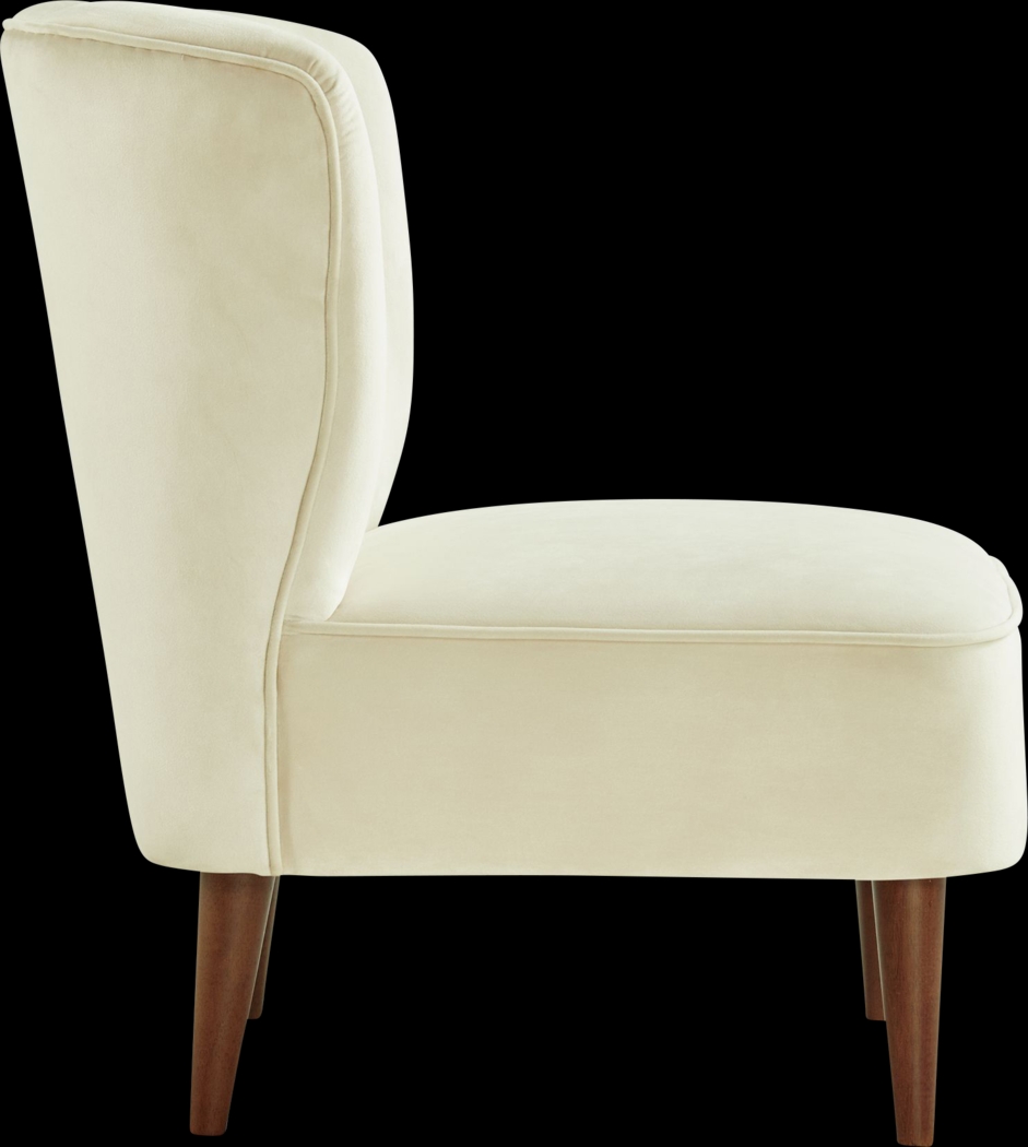 Liloa Cream Accent Chair - Thumbnail - Image 3