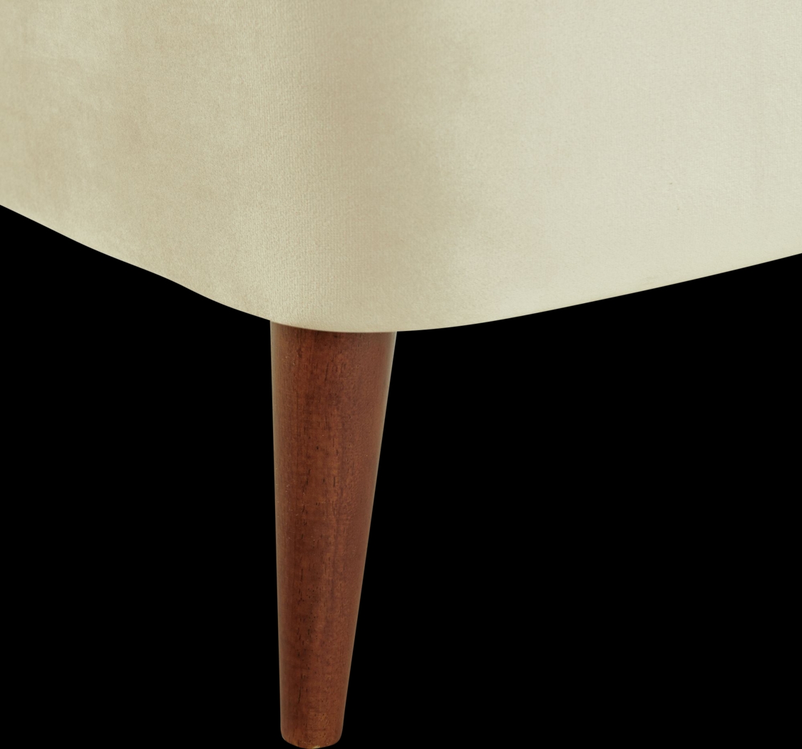 Liloa Cream Accent Chair - Thumbnail - Image 6