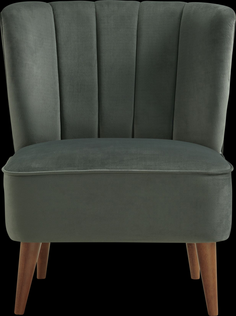 Liloa Gray Accent Chair - Thumbnail - Image 2