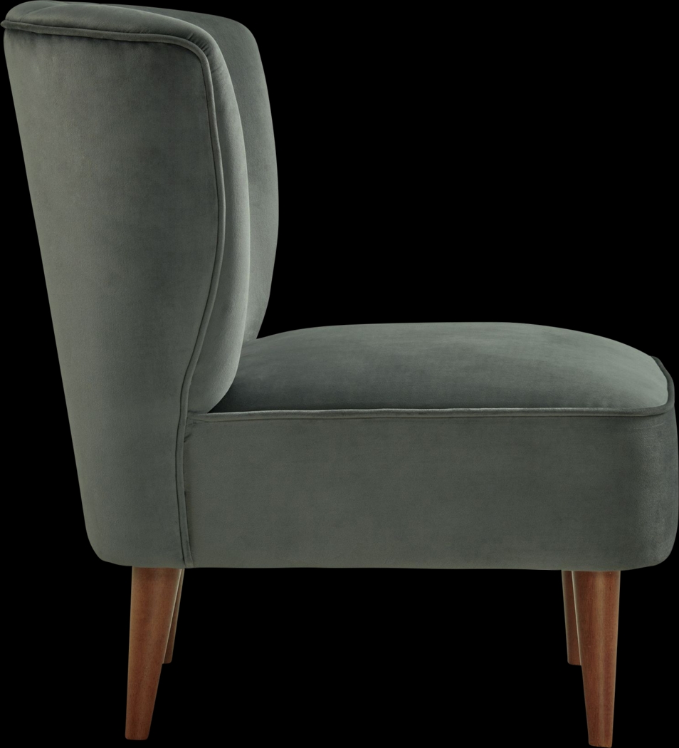 Liloa Gray Accent Chair - Thumbnail - Image 4