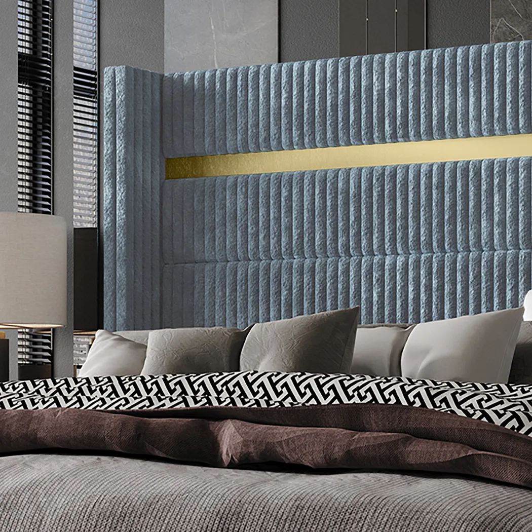 Lilypadway Blue King Bed - Thumbnail - Image 4