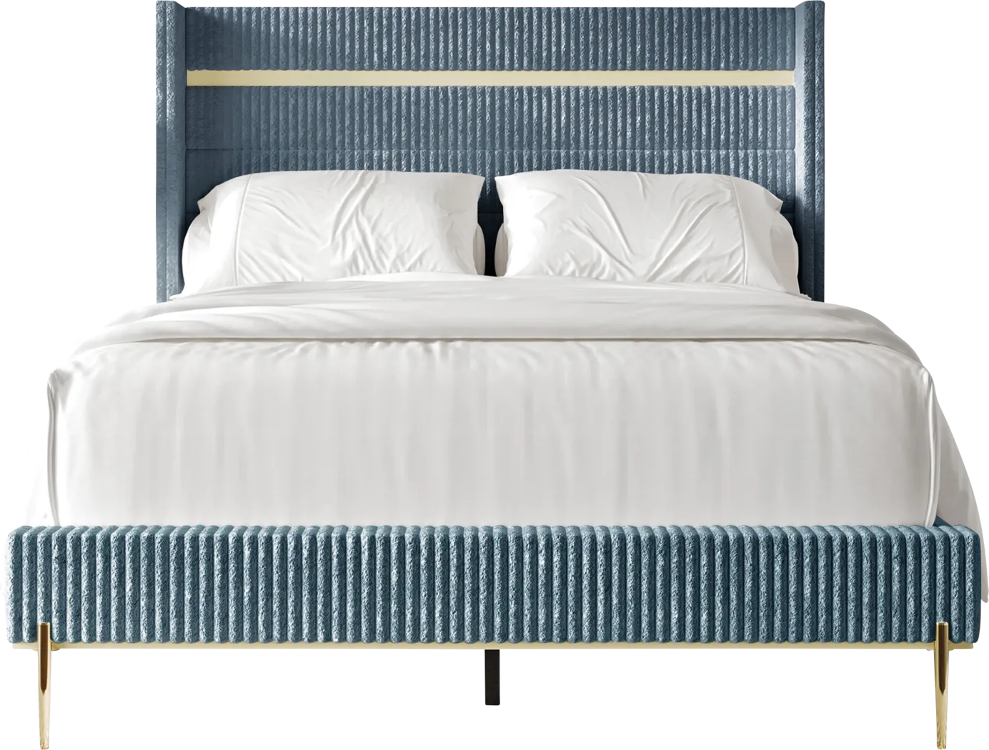Lilypadway Blue Twin Bed - Thumbnail - Image 7