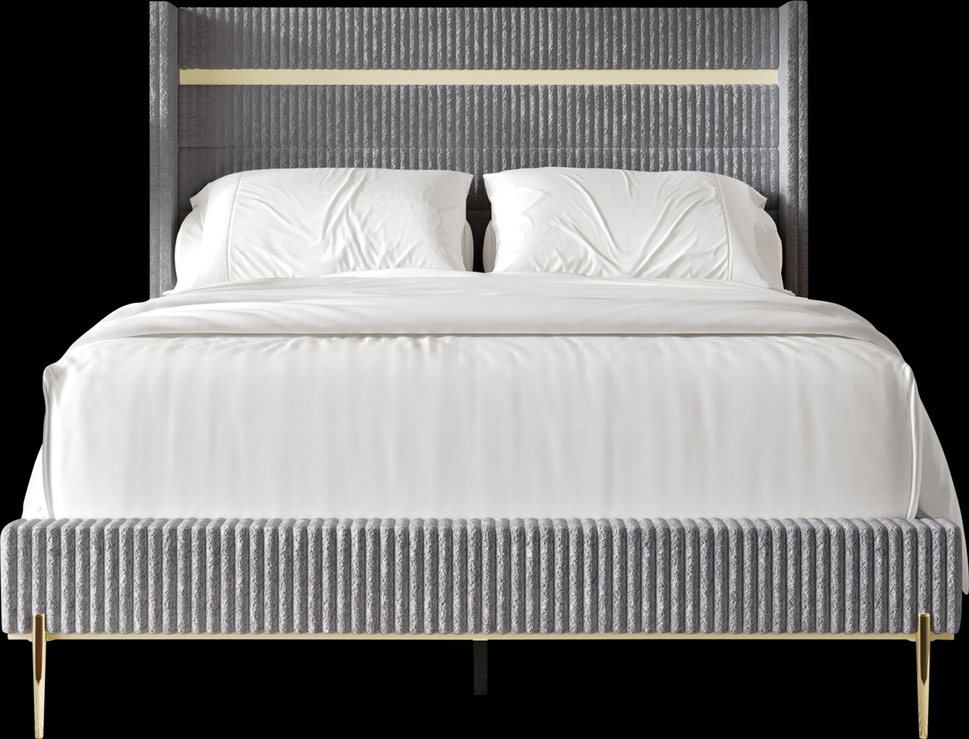 Lilypadway Gray Full Bed - Thumbnail - Image 3