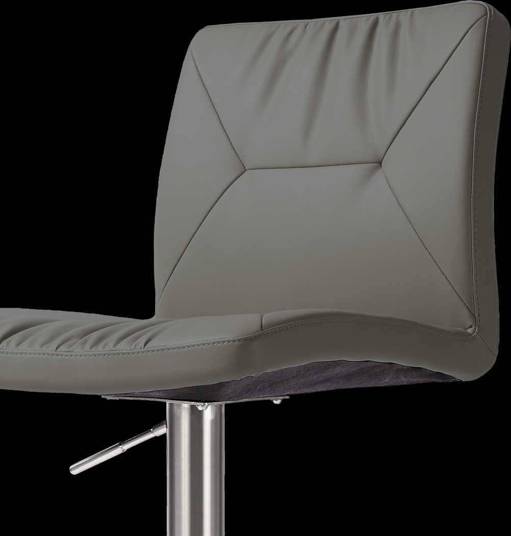 Limoneria Dark Gray Adjustable Barstool - Thumbnail - Image 5