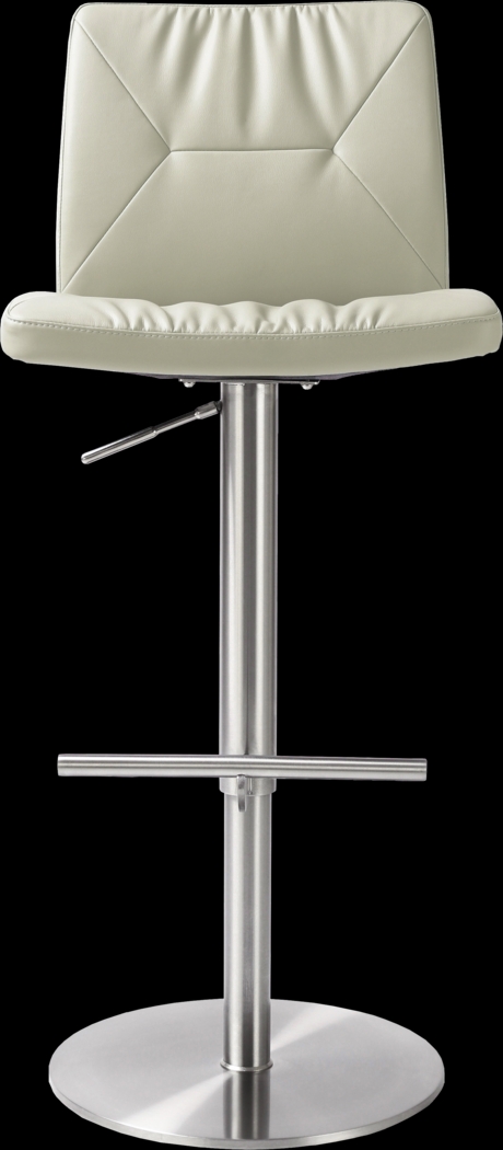 Limoneria Light Gray Adjustable Barstool - Thumbnail - Image 3