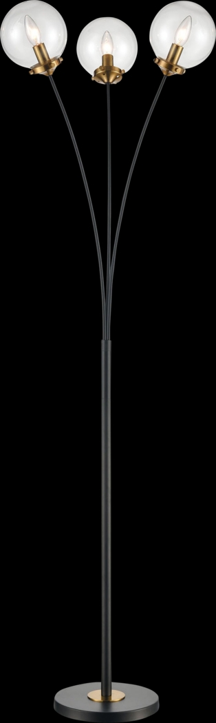 Linarbor Road Black Floor Lamp - Thumbnail - Image 1