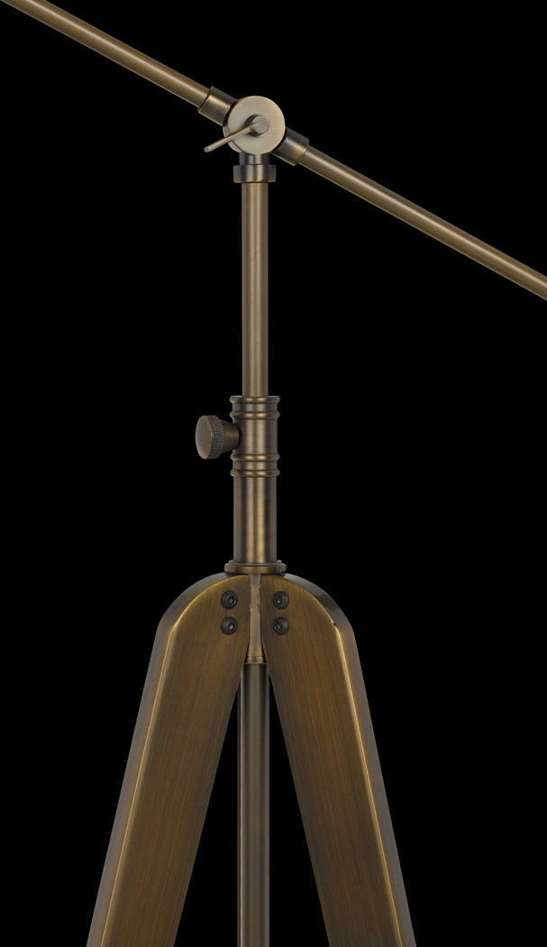 Linbar Gold Floor Lamp - Thumbnail - Image 2