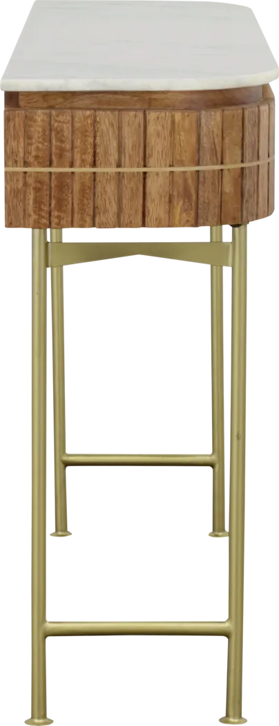 Linbard Brown Sofa Table - Thumbnail - Image 7