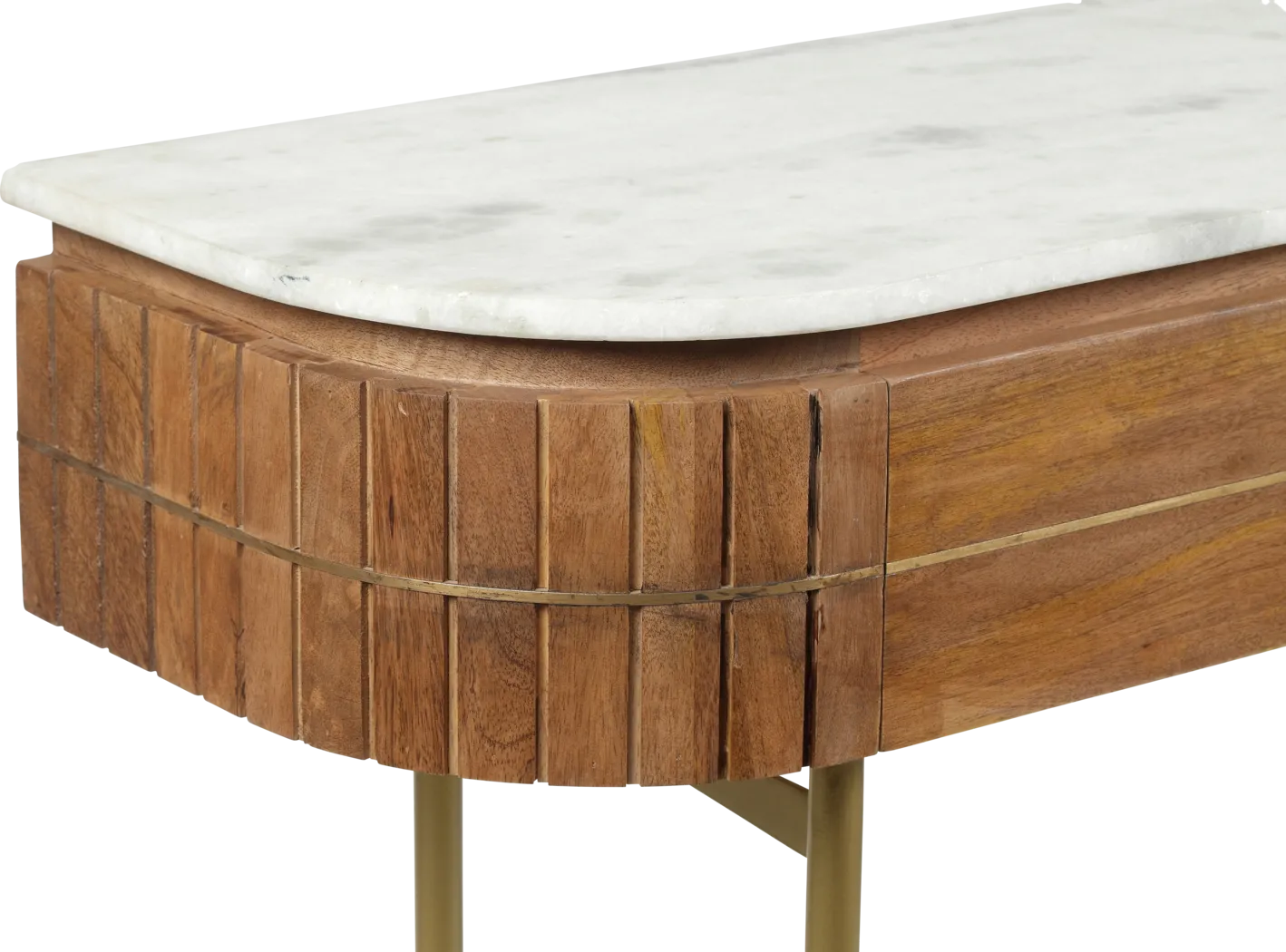 Linbard Brown Sofa Table - Thumbnail - Image 9