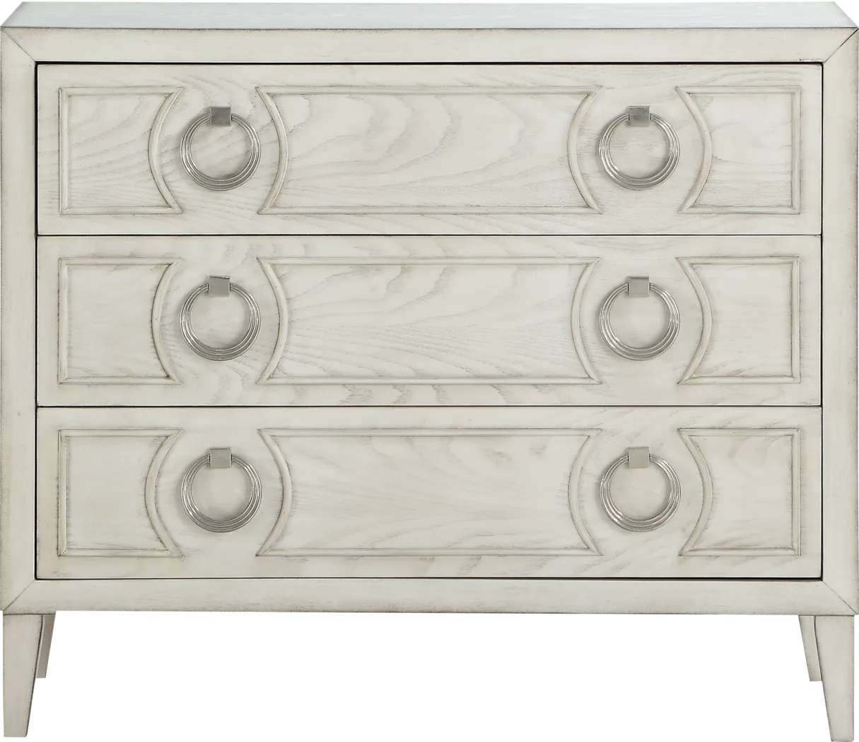Linberry White Accent Cabinet - Thumbnail - Image 2