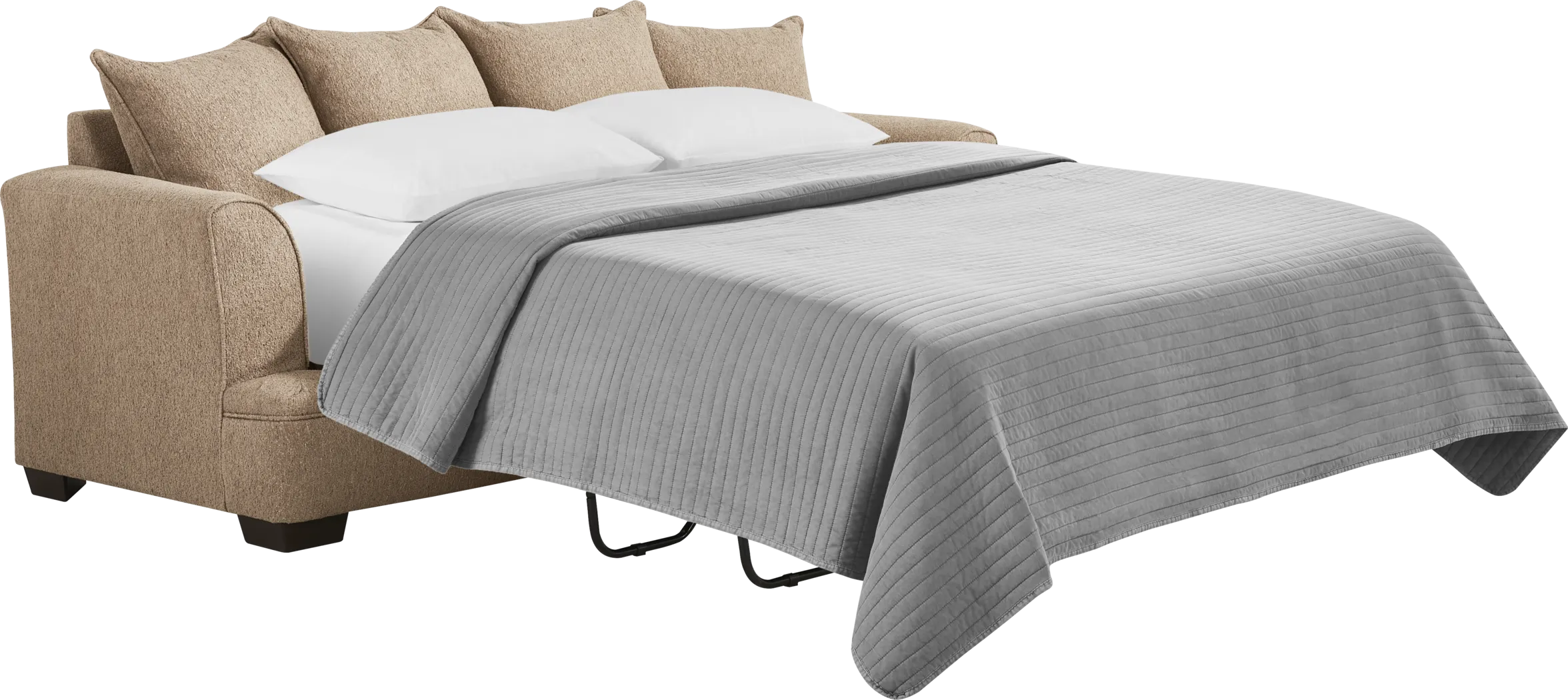 Lincoln Park Latte Gel Foam Sleeper Sofa - Thumbnail - Image 2