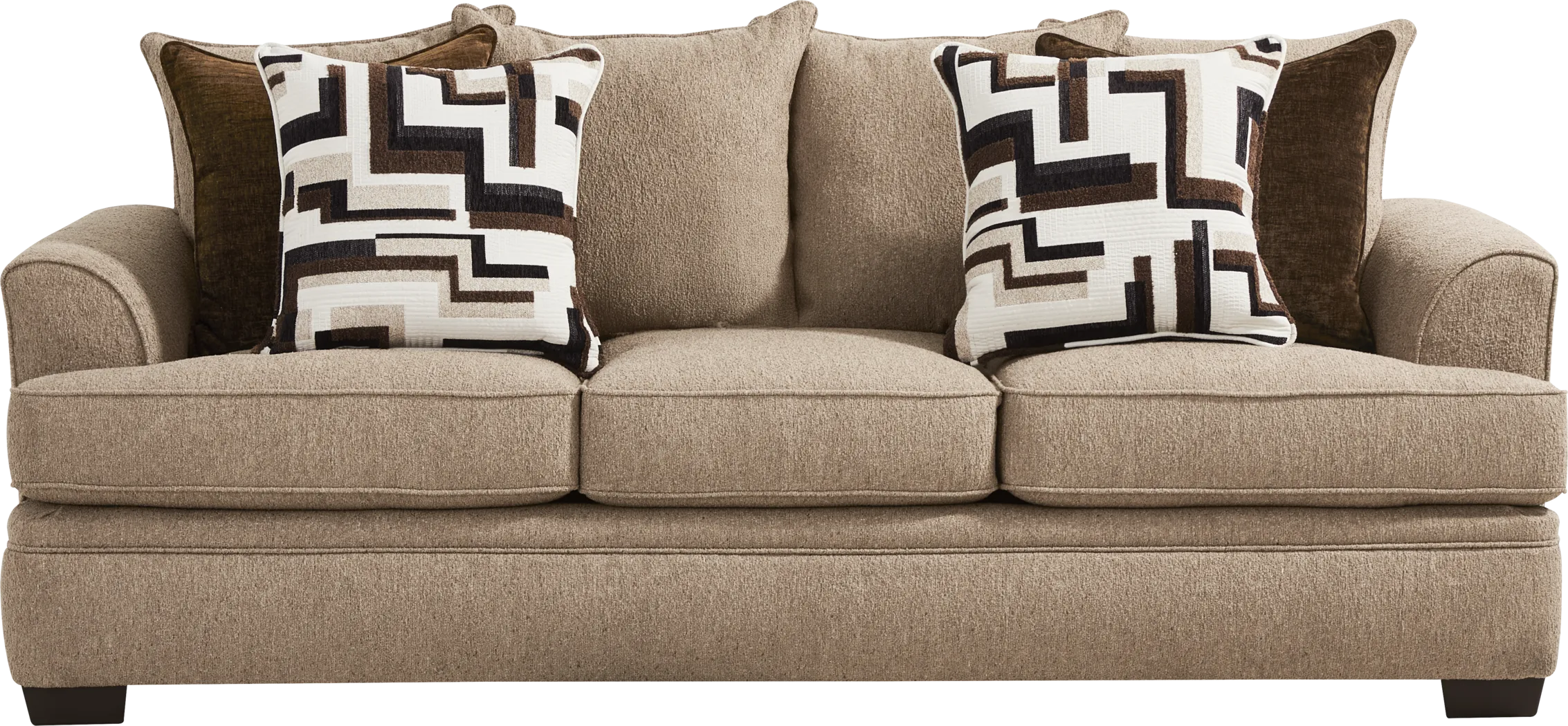 Lincoln Park Latte Gel Foam Sleeper Sofa - Thumbnail - Image 1