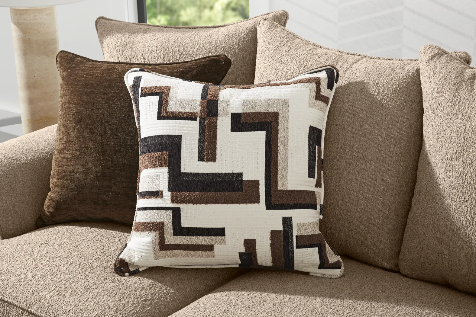 Lincoln Park Latte Sleeper Sofa - Thumbnail - Image 4