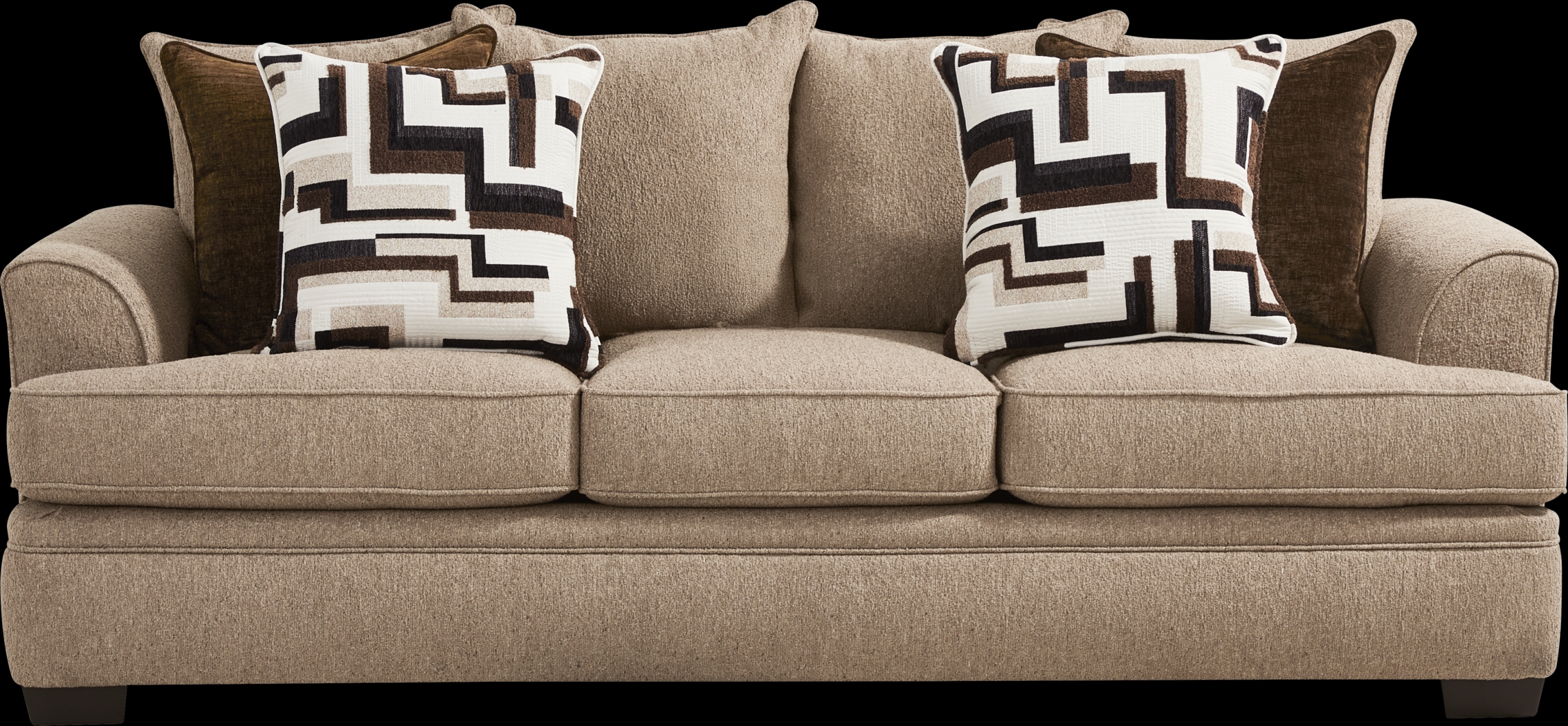 Lincoln Park Latte Sofa - Thumbnail - Image 1