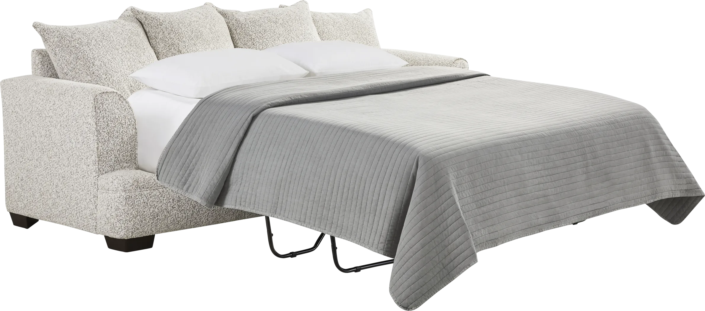 Lincoln Park Off-White Gel Foam Sleeper Sofa - Thumbnail - Image 2