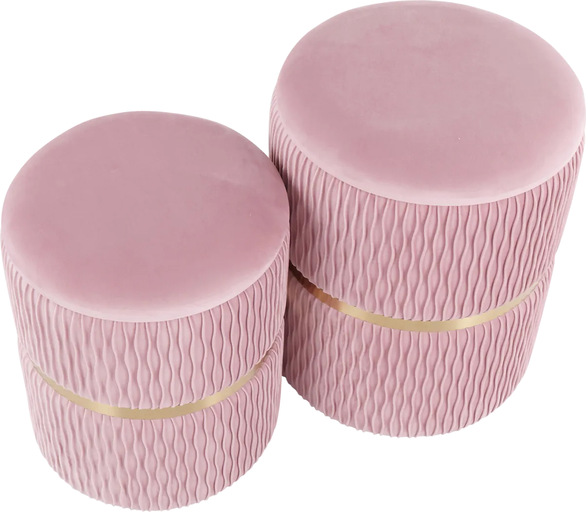 Lincoya Blush Ottoman, Set of 2 - Thumbnail - Image 2