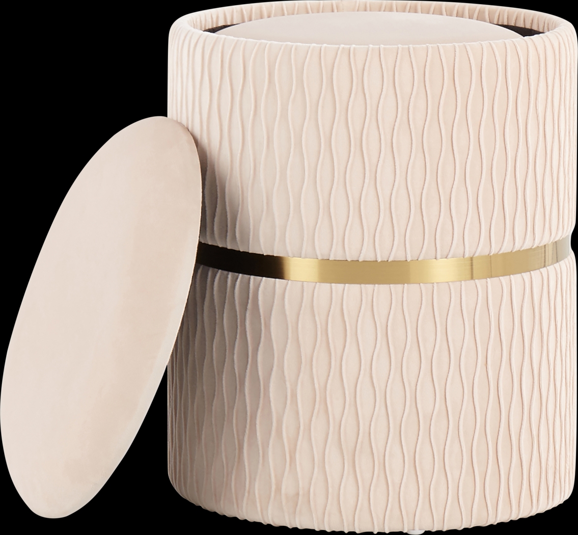 Lincoya Cream Ottoman, Set of 2 - Thumbnail - Image 5