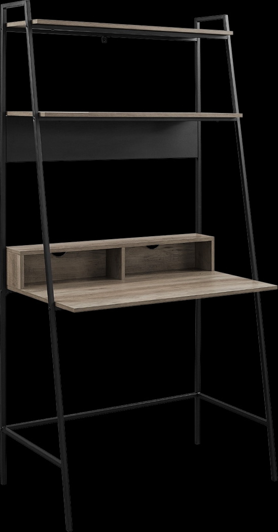 Lindacrest Gray Desk - Thumbnail - Image 1